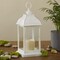 12PCS LED Decorative Lanterns, Kate Aspen White Vintage Rustic Home Décor Lantern Tabel Centerpiece for Wedding, Bridal Shower, Anniversary Party - Manchester